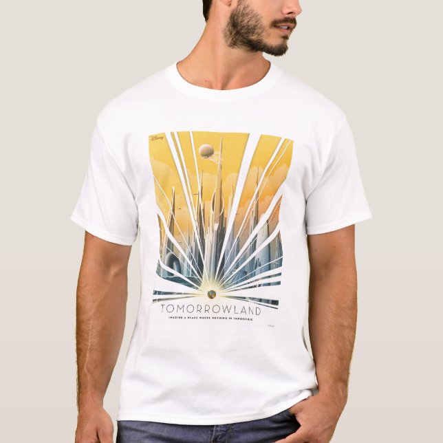 Tomorrowland City Poster T-Shirt (Front)