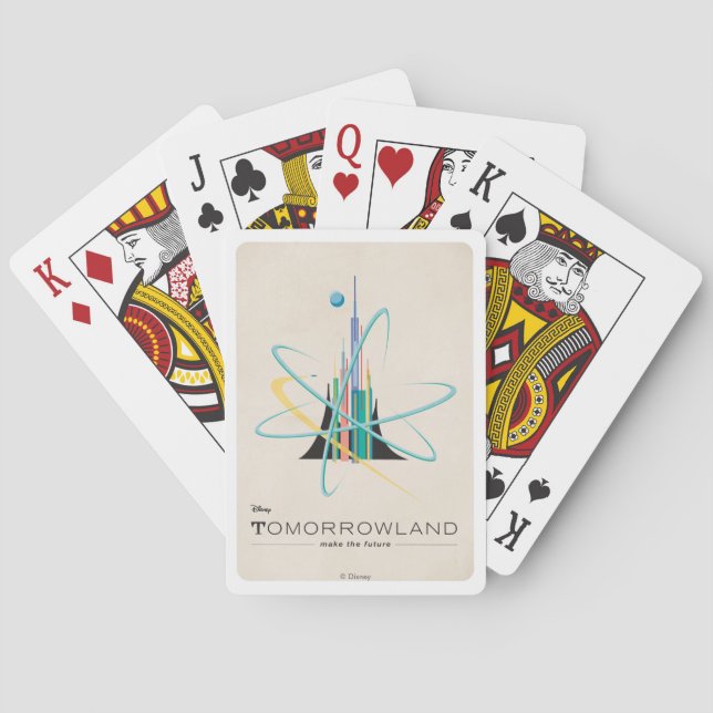 Tomorrowland: Make The Future Playing Cards (Back)