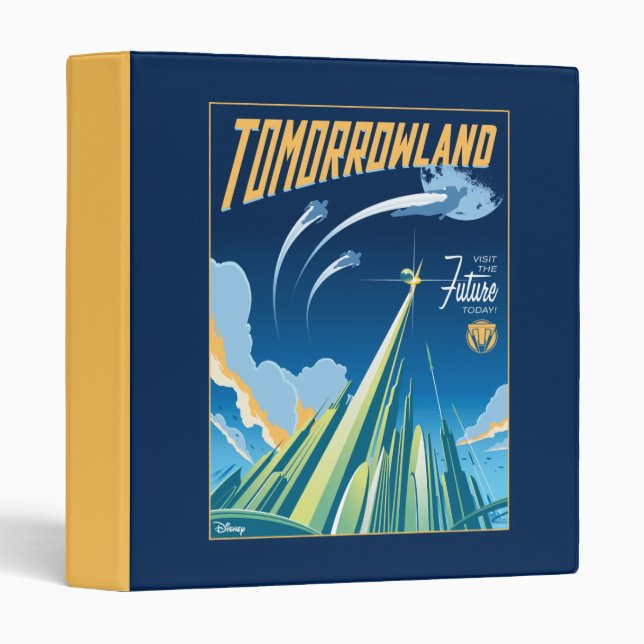 Tomorrowland: Visit The Future Today Binder (Front/Spine)