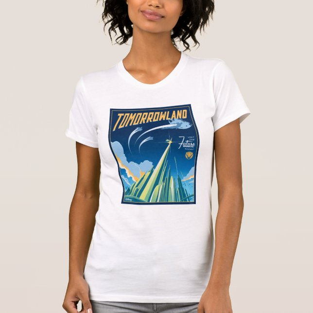 Tomorrowland: Visit The Future Today T-Shirt (Front)