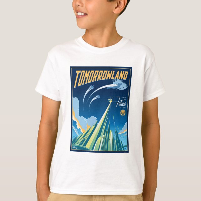 Tomorrowland: Visit The Future Today T-Shirt (Front)