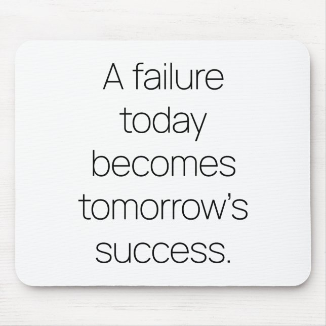 Tomorrow's Success Mouse Pad (Front)