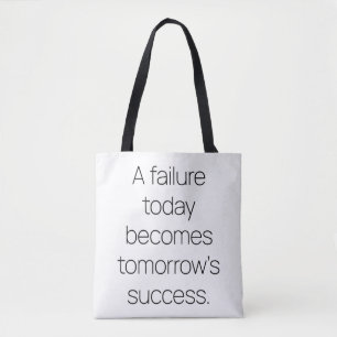 Tomorrow's Success Shoulder Tote Bag