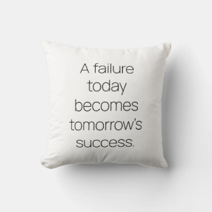 Tomorrow's Success Throw Pillow