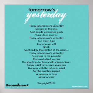 Tomorrow's Yesterday Poster