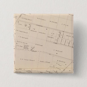 Toms River New Jersey 2 Inch Square Button
