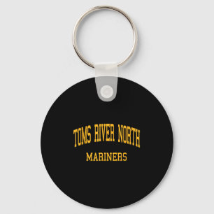 Toms River North High School Hs Toms River Nj Retr Keychain