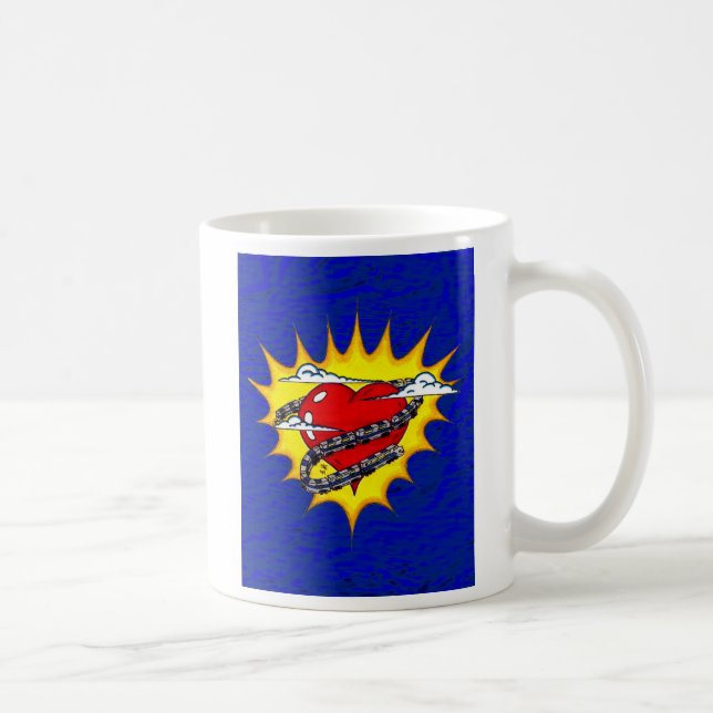 TOMSAC  GRAPHICS - TEE TRAIN COFFEE MUG (Right)