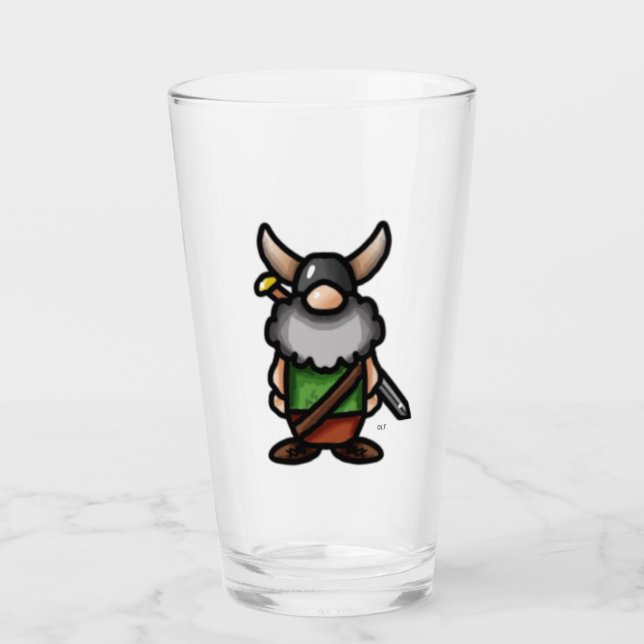 Tomte Viking Olf Glass (Front)