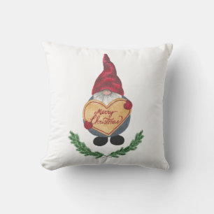 Tomten Throw Pillow