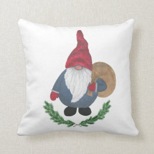Tomten Throw Pillow