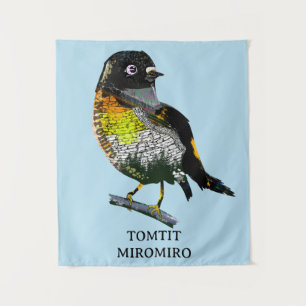 Tomtit Miromiro Tapestry