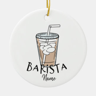 Ton ornement de Noël préféré Barista