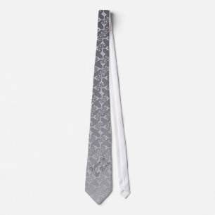 Tonal Elegance Silver FATHER OF THE BRIDE Tie