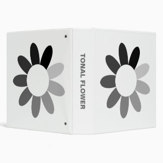 Tonal Flower Minimal (1.5in Ring) Binder