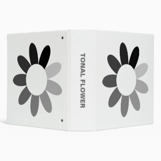 Tonal Flower Minimal Binder