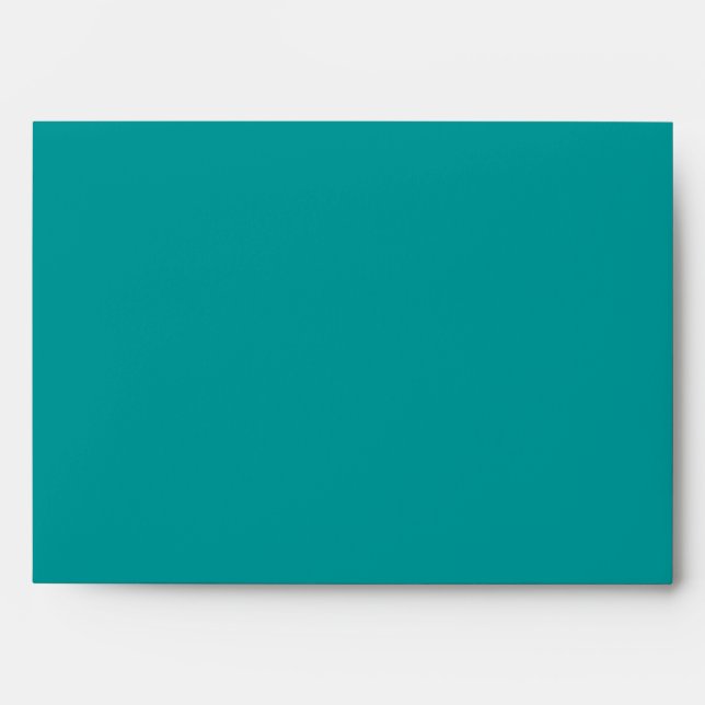 Tonal Seagreen to Cyan Envelope (Front)