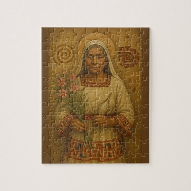 Tonantzin Puzzle indigène mexicain - 110 pcs (Vertical)