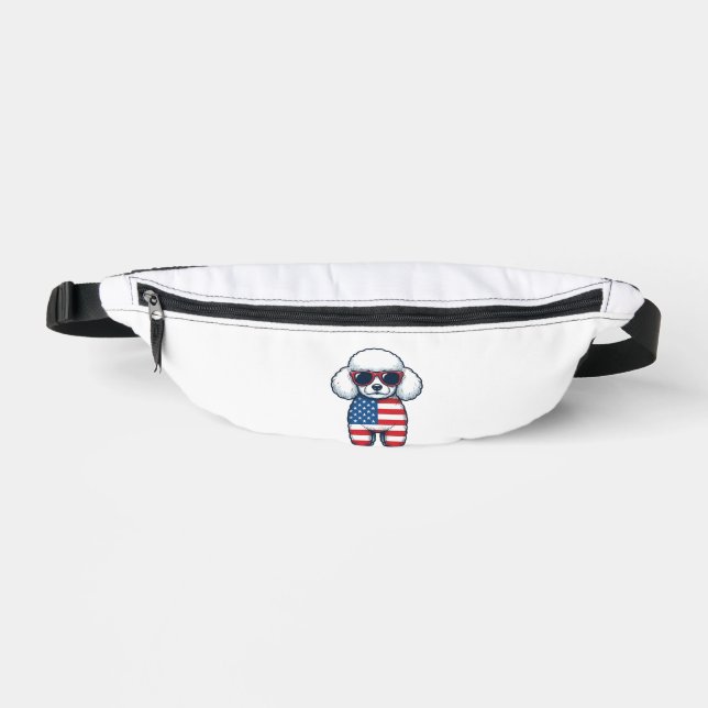 Tonde patriotique en lunettes de soleil Dessin vec (Recto)