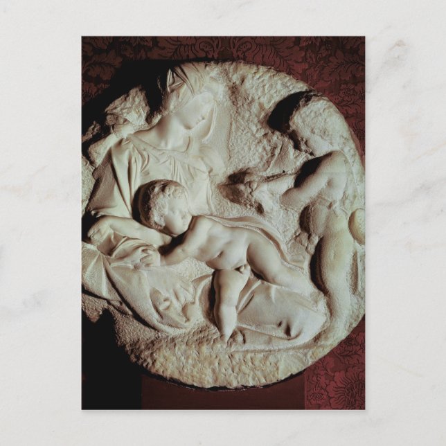 Tondo Taddei circular stone Postcard (Front)