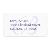 Tone on Tone Monogram