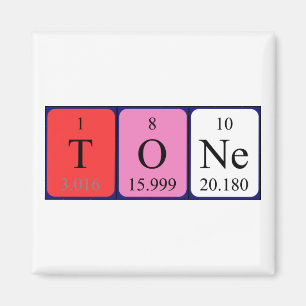 Tone periodic table name magnet
