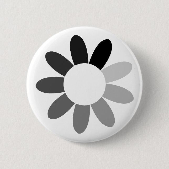 toneflower(colour) 2 inch round button (Front)