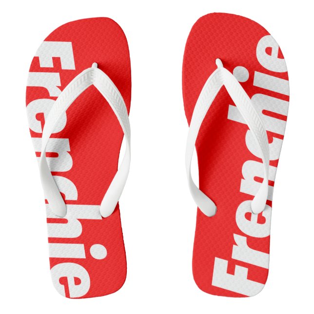 Tong Frenchie Flip Flops (Footbed)