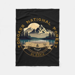 Tong National Forest Vacation Apparel - Souvenir  Fleece Blanket