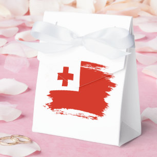 Tonga flag favor box