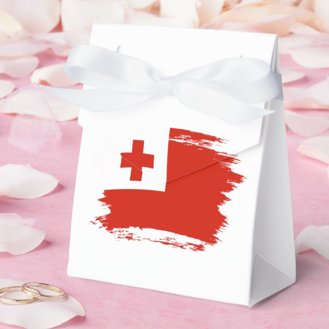 Tonga flag favor box (Wedding)