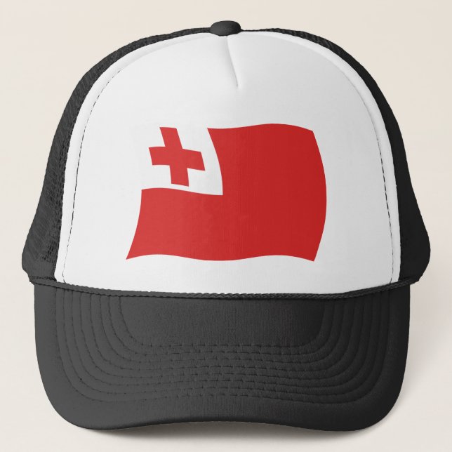 Tonga Flag Hat (Front)