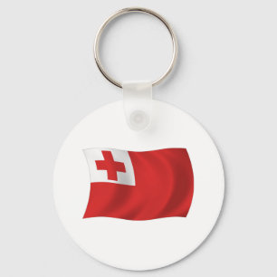 Tonga Flag Keychain