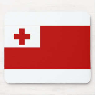 Tonga Flag Mouse Pad