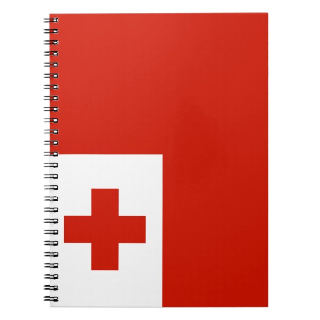 Tonga flag notebook (Front)