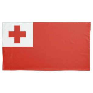 Tonga flag pillowcase