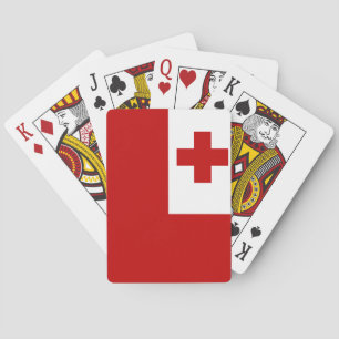 Tonga Flag Playing Cards
