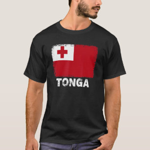 Tonga Flag   Support Tonga People Women Men   T-Shirt