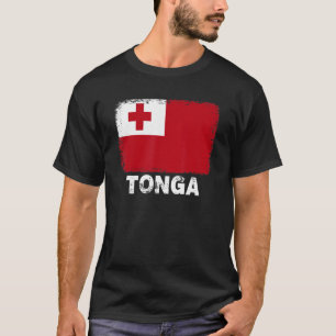 Tonga Flag   Support Tonga People Women Men   T-Shirt