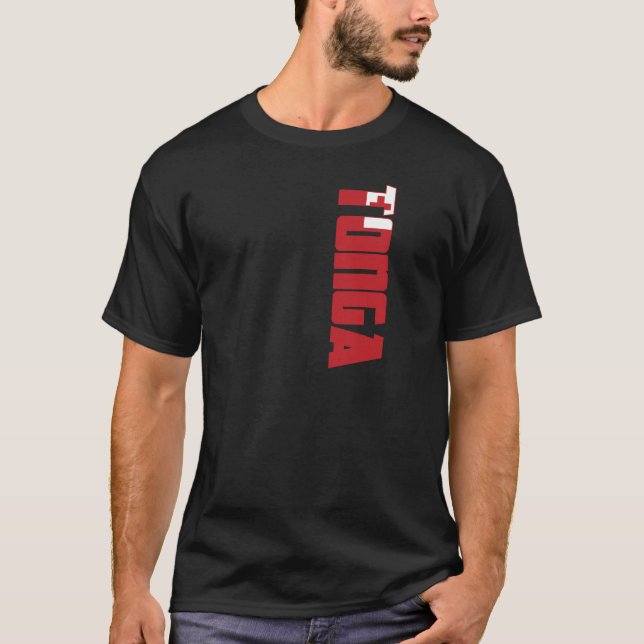 Tonga Flag T-Shirt (Front)