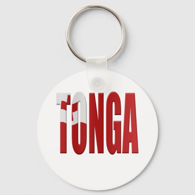 Tonga Friendly Islands Keychain (Front)