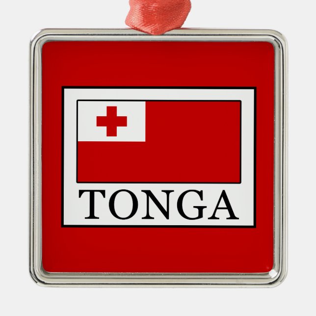 Tonga Metal Ornament (Front)