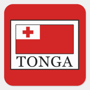Tonga Square Sticker