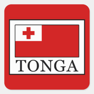 Tonga Square Sticker