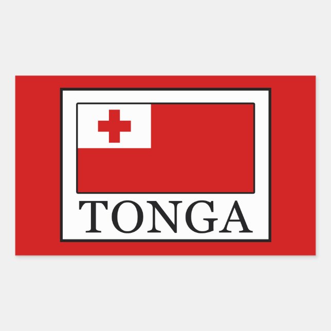 Tonga Sticker (Front)