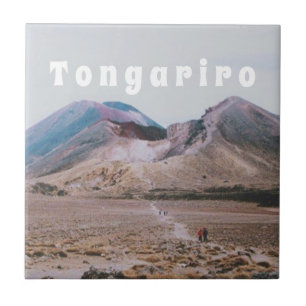 Tongariro National Park, New Zealand Souvenir Tile
