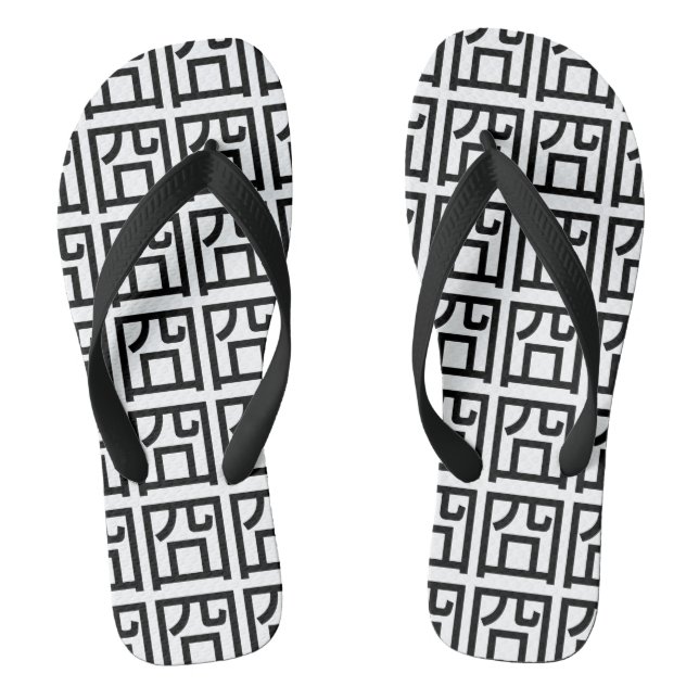 Tongs 囧 Jiong Chinese Orz Asiatique Mème Hanzi Emoticon (Semelle)