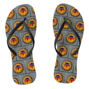 Tongs 095 - Boucles de tournesol Soleil