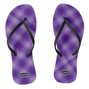 Tongs à carreaux pour femmes HAMbWG Tongs pour enf