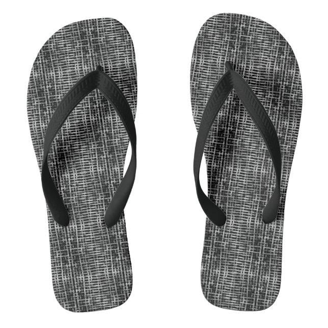 Tongs à damiers Motif.06 (Semelle)